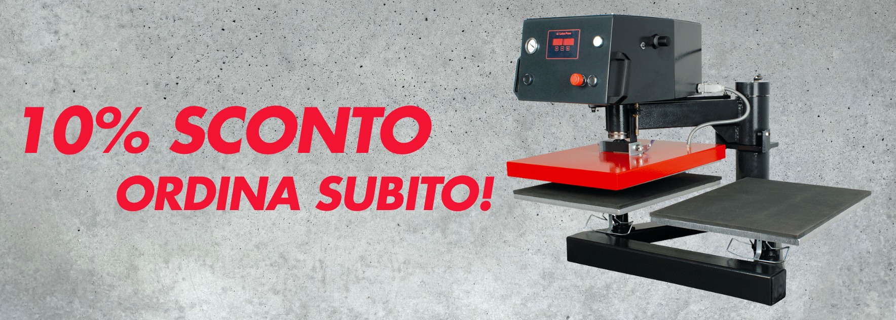 Offerta speciale di Lotus Presses Pressa termica pneumatica